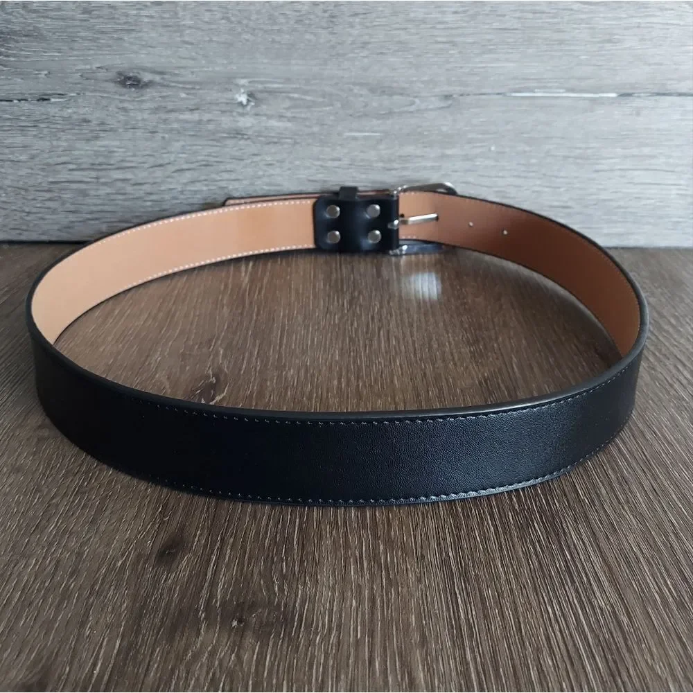 Smitty Official's Apparel Black Leather Belt Size 36